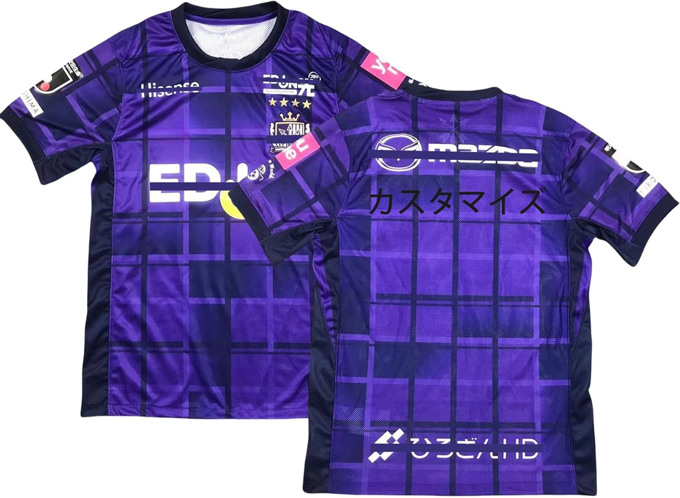 サンフレ　サンフレッチェ広島　サッカーシャツ Tシャツ　ユニフォーム　Jリーグ Jリーグ しまむらコラボTシャツ サンフレッチェ広島 - メルカリ